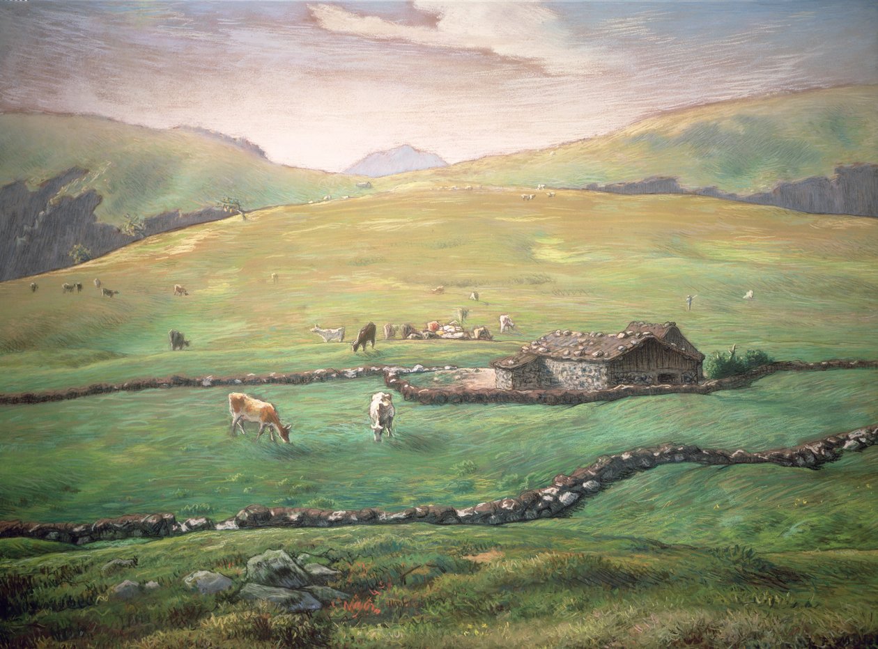 Betar i Vogeserna av Jean Francois Millet