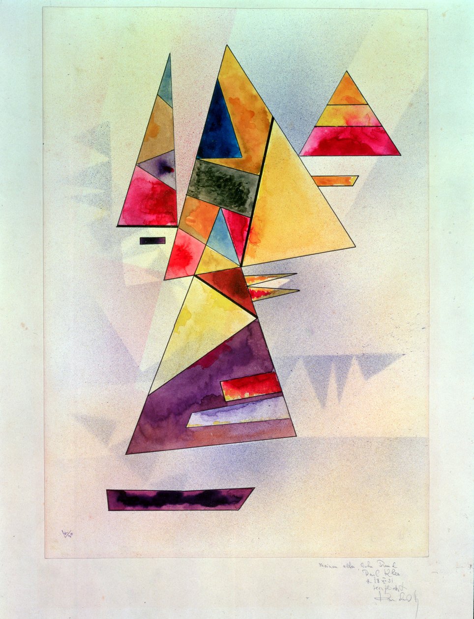 Tulaga, 1930 (wc ma le vaitusi Initia)swed av Wassily Kandinsky
