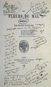 Bra att rita från "Fleurs du Evil", kommenterad av Charles Baudelaire av Charles Pierre Baudelaire
