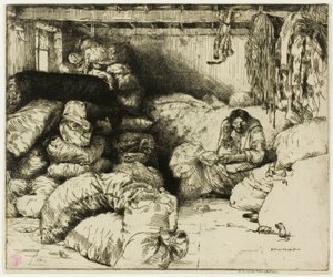 Den sovande trasförsäljaren av Donald Shaw MacLaughlan