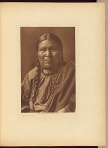 Cheyenne Kvinna av Edward S. Curtis