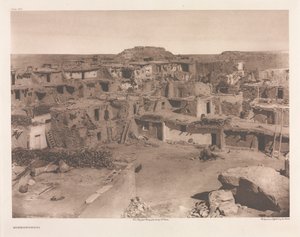 Portfölj KI, skylt 425: Mishongnovi av Edward S. Curtis
