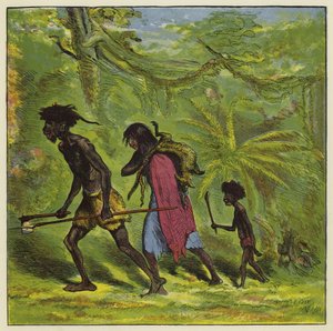 Ashanti-familjen ute för dagen