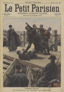 Avrättning av garrotte i Spanien