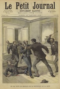 Omslag till Le Petit Journal, 30 januari 1892
