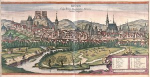 Brno, Tjeckien (gravyr