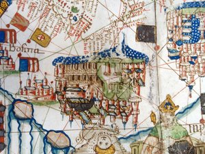 Renässanskarta över Europa, Jacopo Russo (efter), 1528