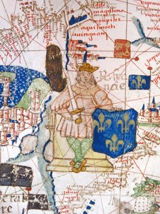Renässanskarta över Europa, Jacopo Russo, (efter) 1528