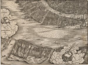 Utsikt över Venedig