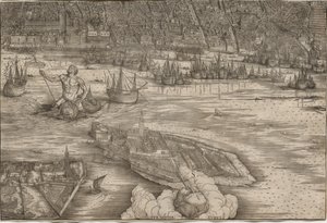 Utsikt över Venedig
