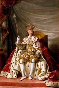 Porträtt av kung Christian VII av Danmark, 1789.