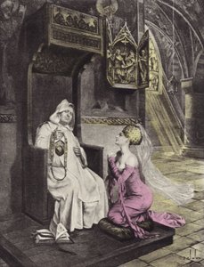 Damen och brodern, tredje dagen, tredje berättelsen av Louis Chalon