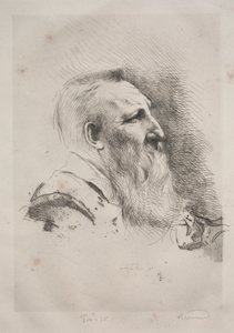 Auguste Rodin av Paul Albert Besnard