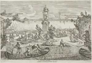 Staty av Ferdinand I, storhertig av Toscana av Stefano della Bella