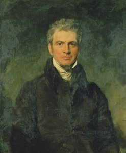 Porträtt av Sir Harford Jones Brydges