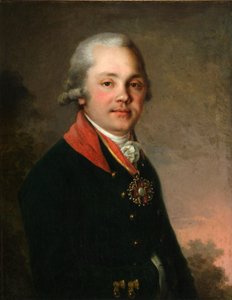 Porträtt av Alexander Dmitrievich Arseniev, 1796-1797 av Vladimir Lukich Borovikovsky