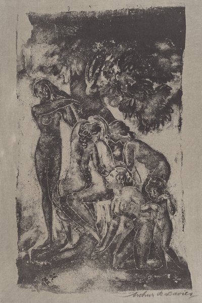 Figurer av jorden av Arthur B. Davies