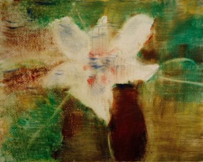 Magnolienblüte av Christian Rohlfs