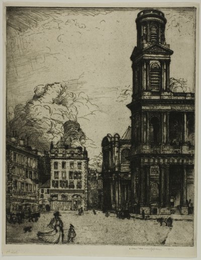 Saint Sulpice, Paris: Det stora tornet av Donald Shaw MacLaughlan