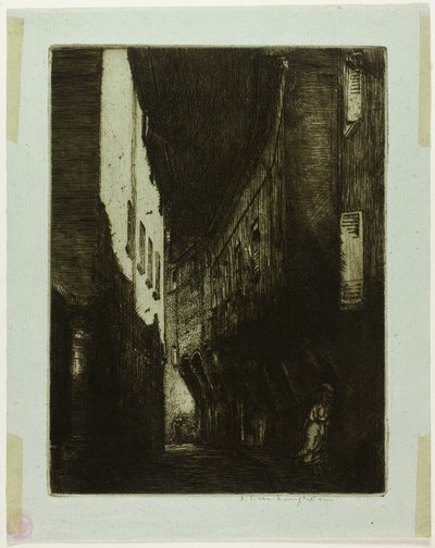 Via San Vitale, Bologna av Donald Shaw MacLaughlan