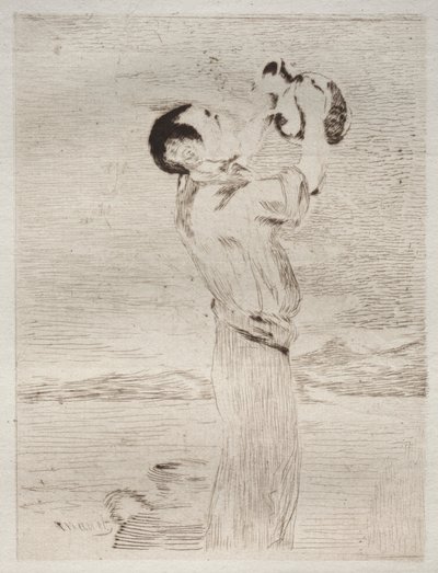 Vattendrickaren av Édouard Manet