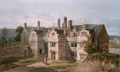 Utsikt över Trerice, Cornwall, 1819 av George Shepherd