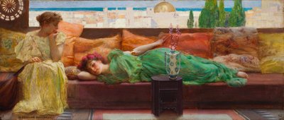 Repose  av Henry Siddons Mowbray