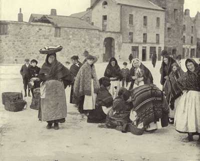 Fishmarket, Galway (s/v foto) av Irish Photographer