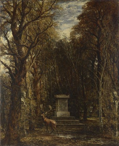 Cenotaph to the Memory of Sir Joshua Reynolds, 1833-1835 av John Constable