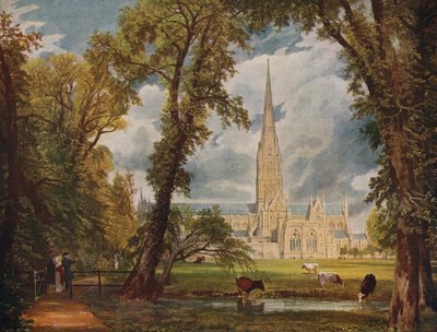 Salisbury Cathedral, 1823, c1915 av John Constable