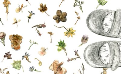 Pressade blommor, 2020 av Maria Basea