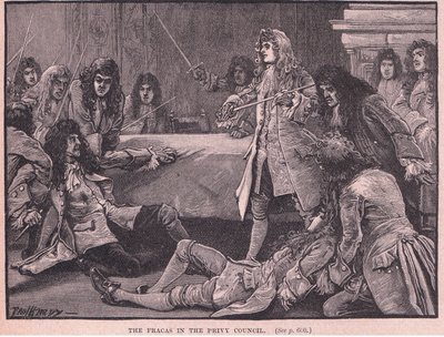 Fracas i Privy Council AD 1711 av Paul Hardy